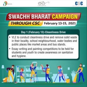 Swachh Bharat Campaign Through CSC