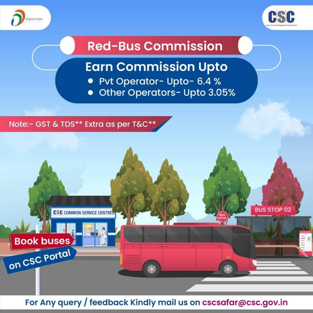 CSC Bus Service is an amazing way for CSC VLEs to generate a lucrative income